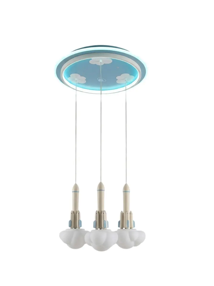 áƒ­áƒáƒ¦áƒ˜ Kids Lighting áƒšáƒ£áƒ áƒ¯áƒ˜ áƒ¡áƒáƒ›áƒ˜ áƒ™áƒáƒ¡áƒ›áƒáƒ¡áƒ£áƒ áƒ˜ áƒ áƒáƒ™áƒ”áƒ¢áƒ˜áƒ— 50*50*12áƒ¡áƒ› p-2613-3 áƒ¤áƒáƒ¢áƒ 1