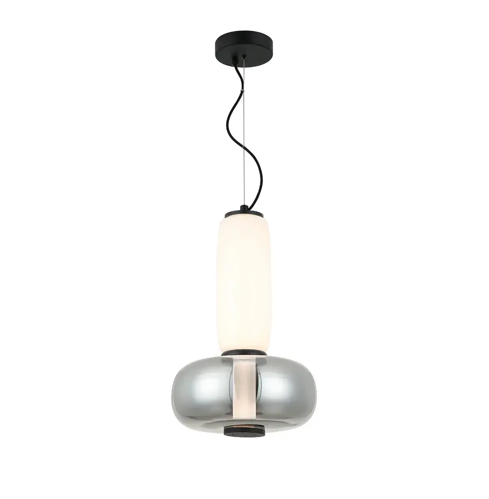 áƒ­áƒáƒ¦áƒ˜ Viokef AVERY LED 18áƒ•áƒáƒ¢áƒ˜ 3000K SMOKE WHITE-BLACK 32*150áƒ¡áƒ› 4302500 áƒ¤áƒáƒ¢áƒ 1