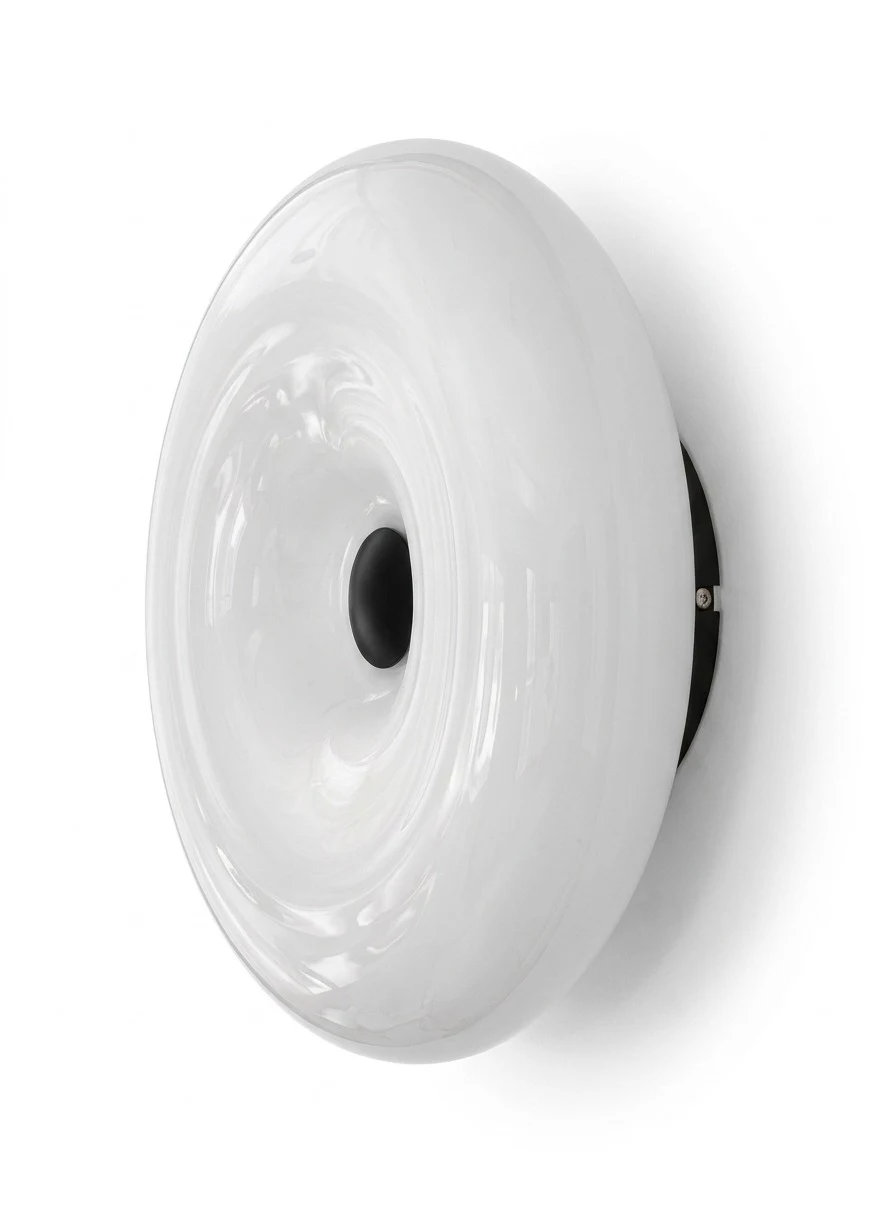 áƒ™áƒ”áƒ“áƒšáƒ˜áƒ¡ áƒ¡áƒáƒœáƒáƒ—áƒ˜ Juncan áƒ—áƒ”áƒ—áƒ áƒ˜ áƒ›áƒ˜áƒœáƒ áƒ áƒ™áƒ˜áƒœáƒ 7W D30cm B3763-áƒ—áƒ”áƒ—áƒ áƒ˜ áƒ¤áƒáƒ¢áƒ 1